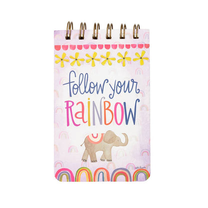 Follow Your Rainbow Mini Wiro Memo Pad