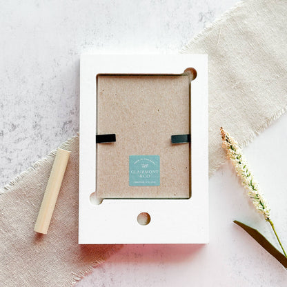 Wonderfully Made Picture Frame, Watercolor Check Mini Frame