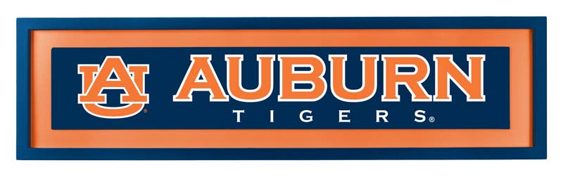 Auburn Tigers Wide Sign