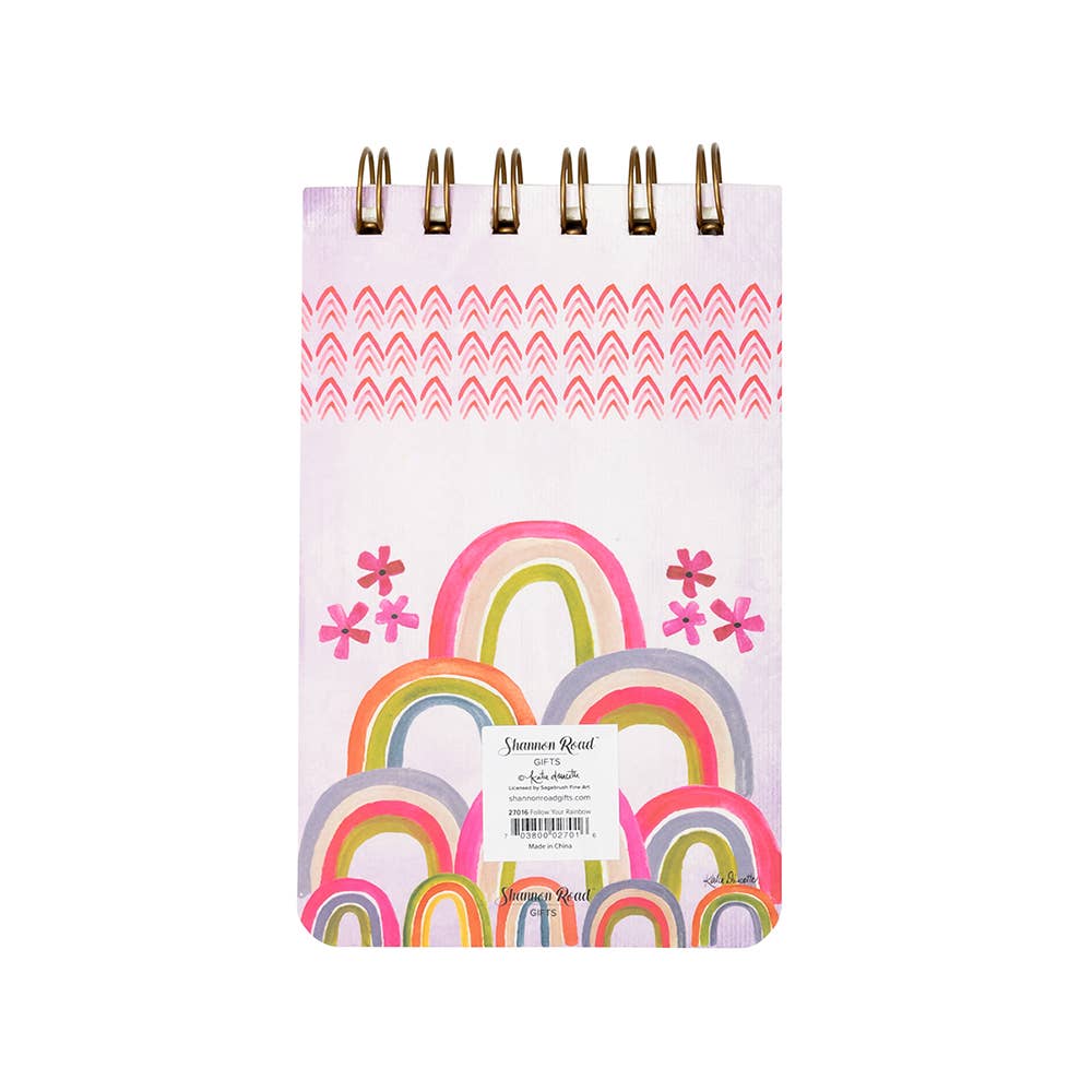 Follow Your Rainbow Mini Wiro Memo Pad