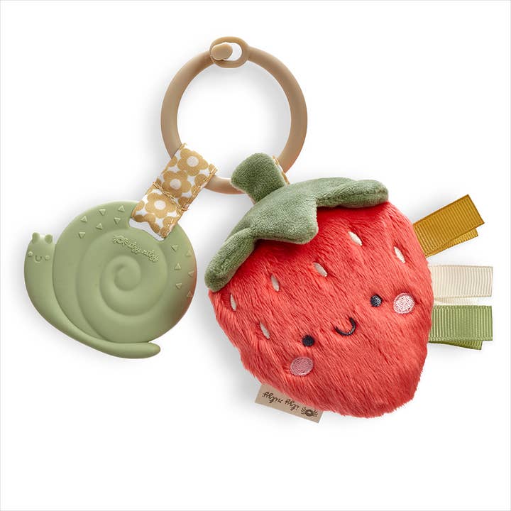 Plush + Teether | Strawberry