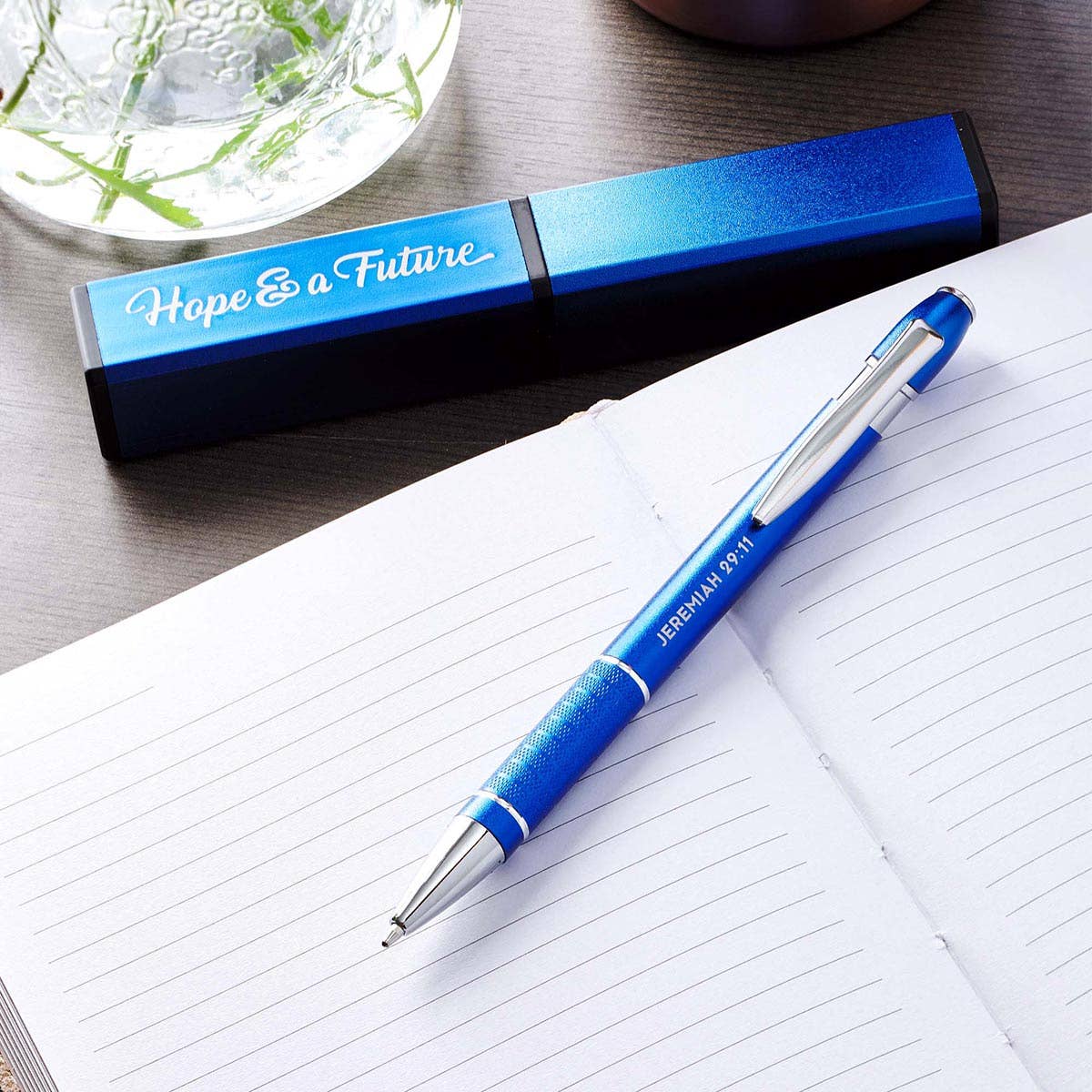 Pen in Case Blue Hope & a Future Jer. 29:11