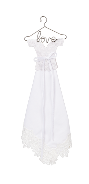 Embroidered Hankerchief Dress