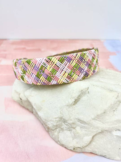 Woven Raffia Headbands