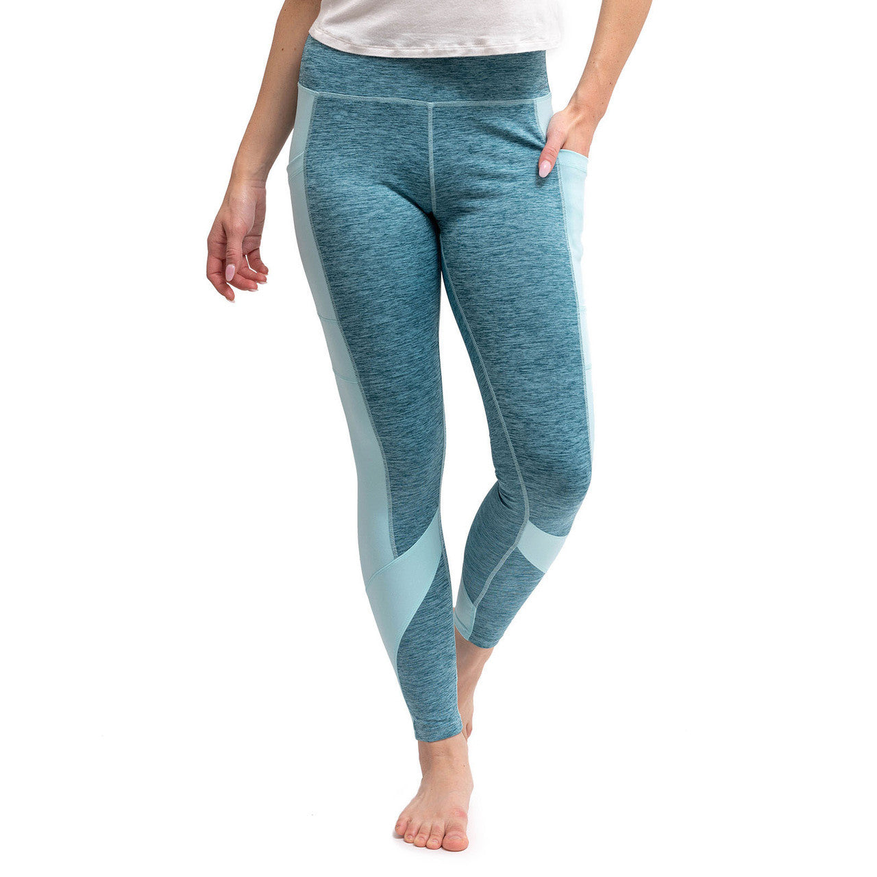 Crossovers Colorblocked Leggings
