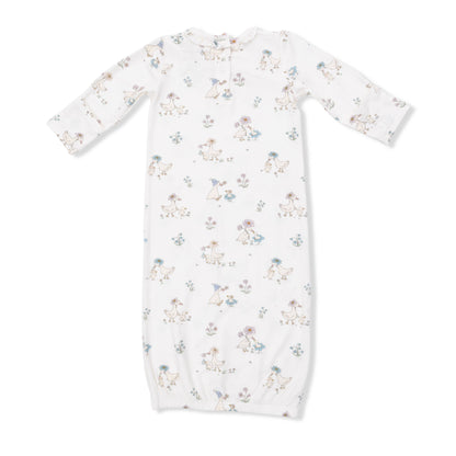 Flower Ducklings - Kimono Gown & Knot Headband