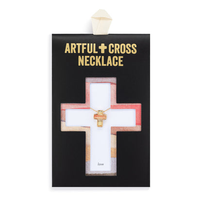 Necklace Artful Cross (Love)