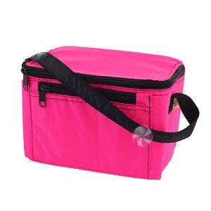 Hot Pink Black Lunch Box