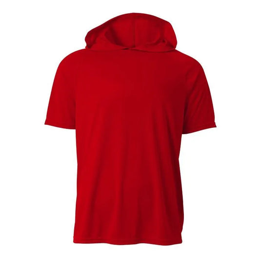 A4 Adult Short Sleeve Hooded Tee