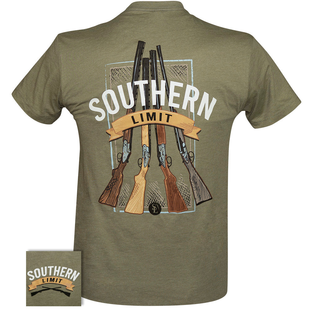 Tshirt | Guns Lt Olive