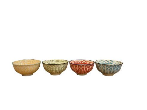 Colorful Stoneware Bowl