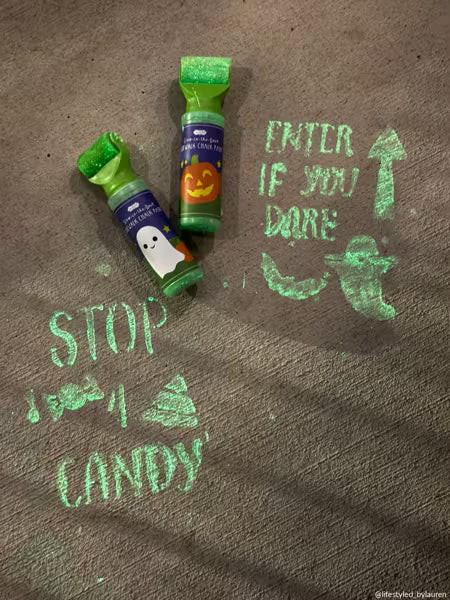 Black Glow In The Dark Chalk