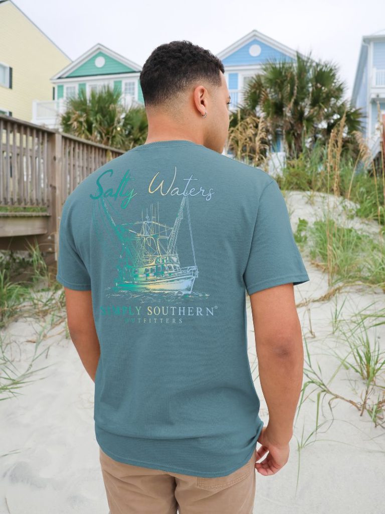 Men's T-Shirt | Short Sleeve | Boat | Comet