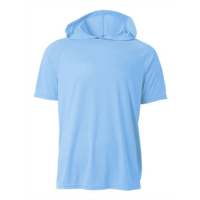 A4 Youth Short Sleeve Hooded Tee