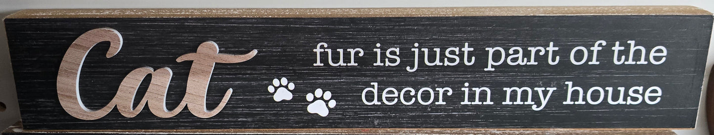 Wooden Pet Message Blocks