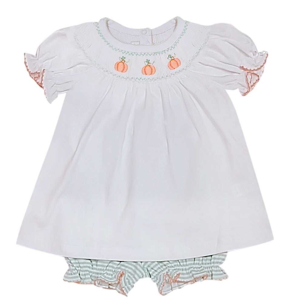 Baby Threads Wht Pumpkin
