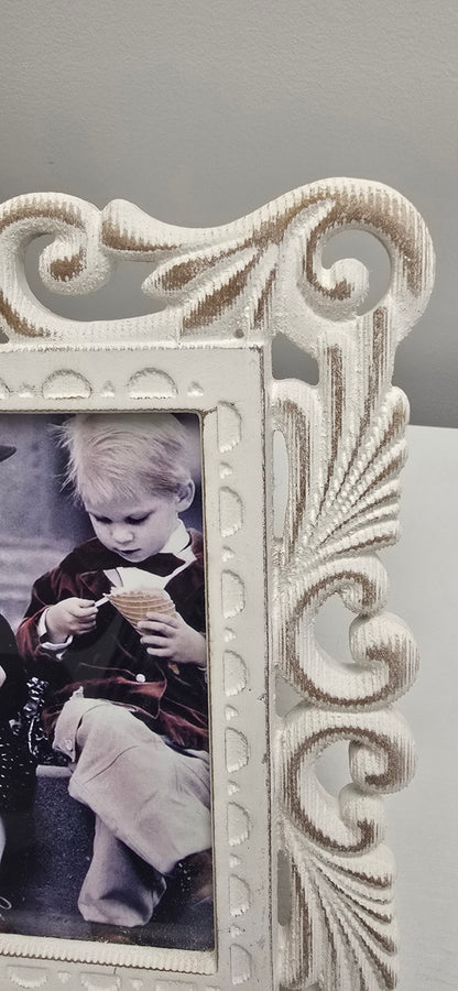 Picture Frame - Carved Scroll Design