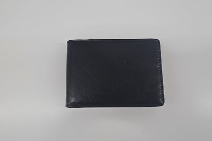 Men's Bifold Wallet With Clip | Black