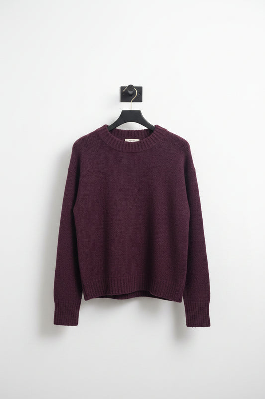 Round Neck Long Sleeve Sweater