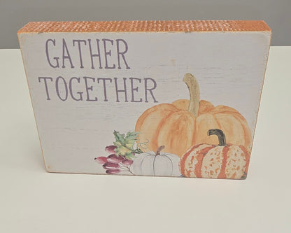 Fall Pumpkin Sign
