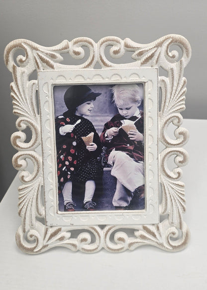 Picture Frame - Carved Scroll Design