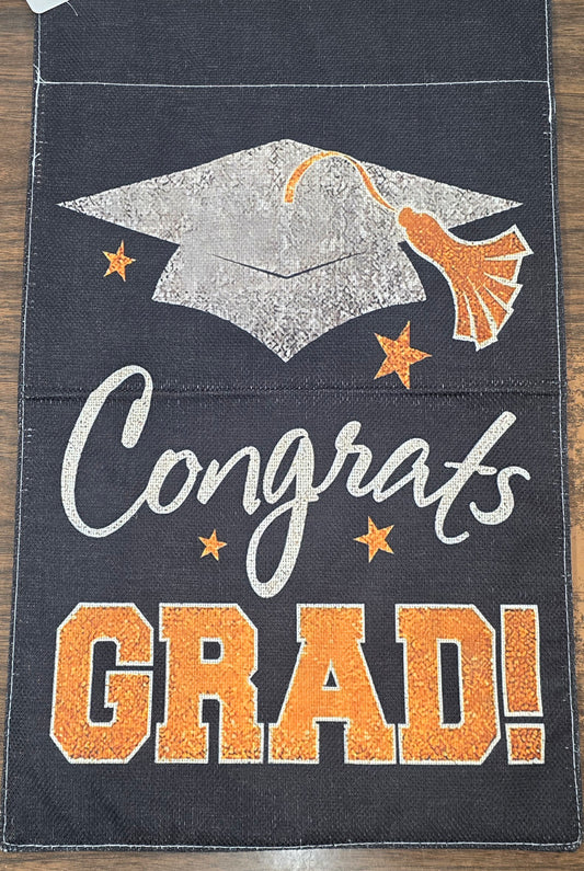 Garden Flags -  Congrats Grad!
