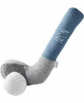 Knit Golf Club Rattles
