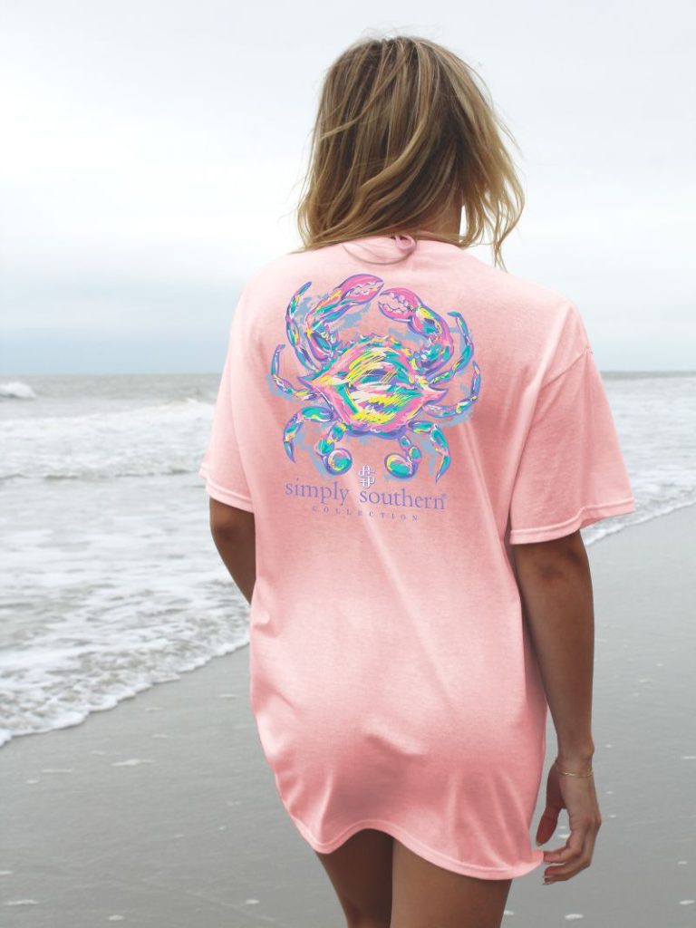 T-Shirt | Short Sleeve | Crab | Lotus