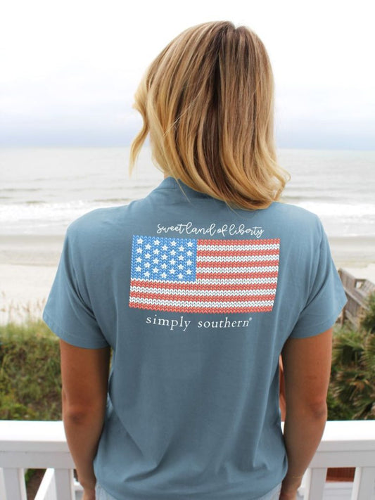 T-Shirt | Short Sleeve | Knit Flag | Comet