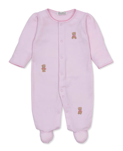 Teddy Bear Club Pink Footie
