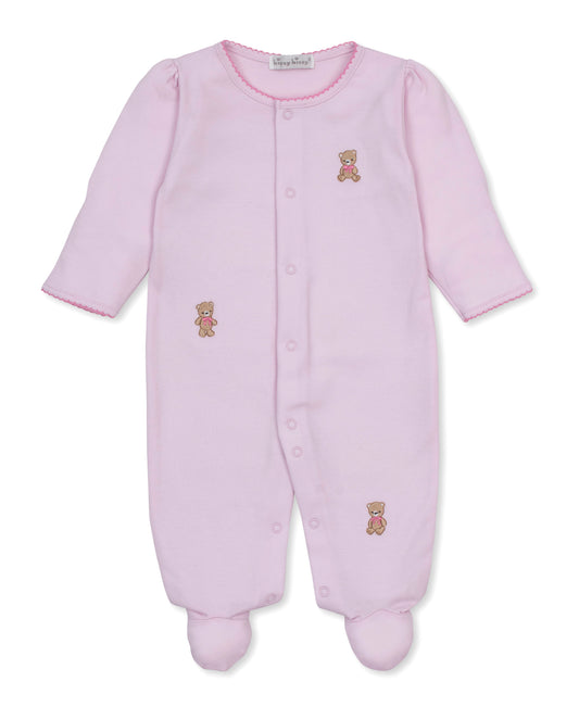 Teddy Bear Club Pink Footie