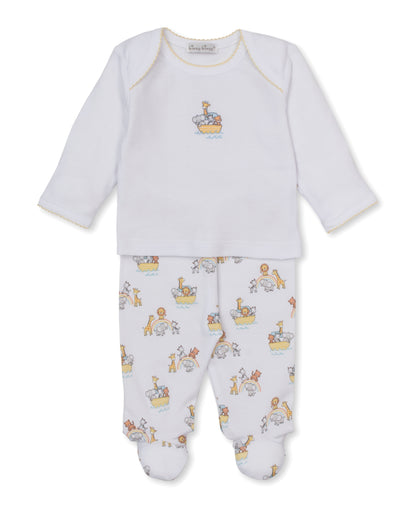 Noah's Journey Footed Pant Set