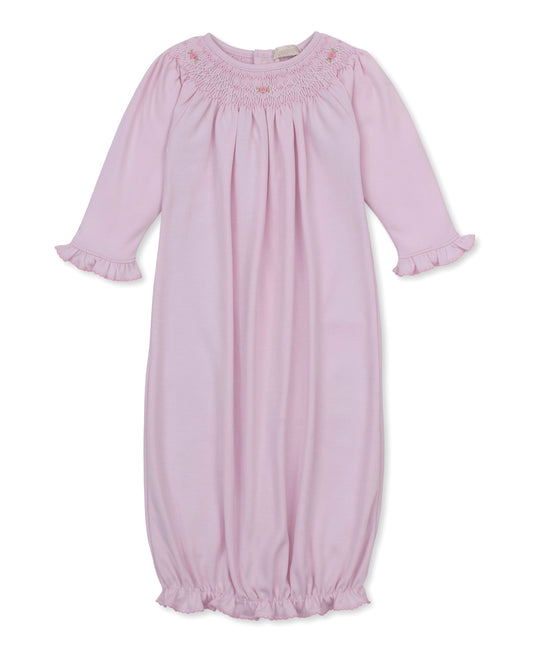 CLB Fall Bishop Pink Smocked Sack