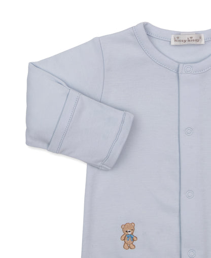 Teddy Bear Club Light Blue Footie