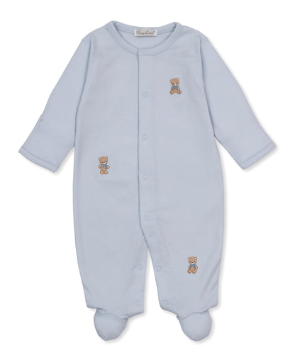 Teddy Bear Club Light Blue Footie