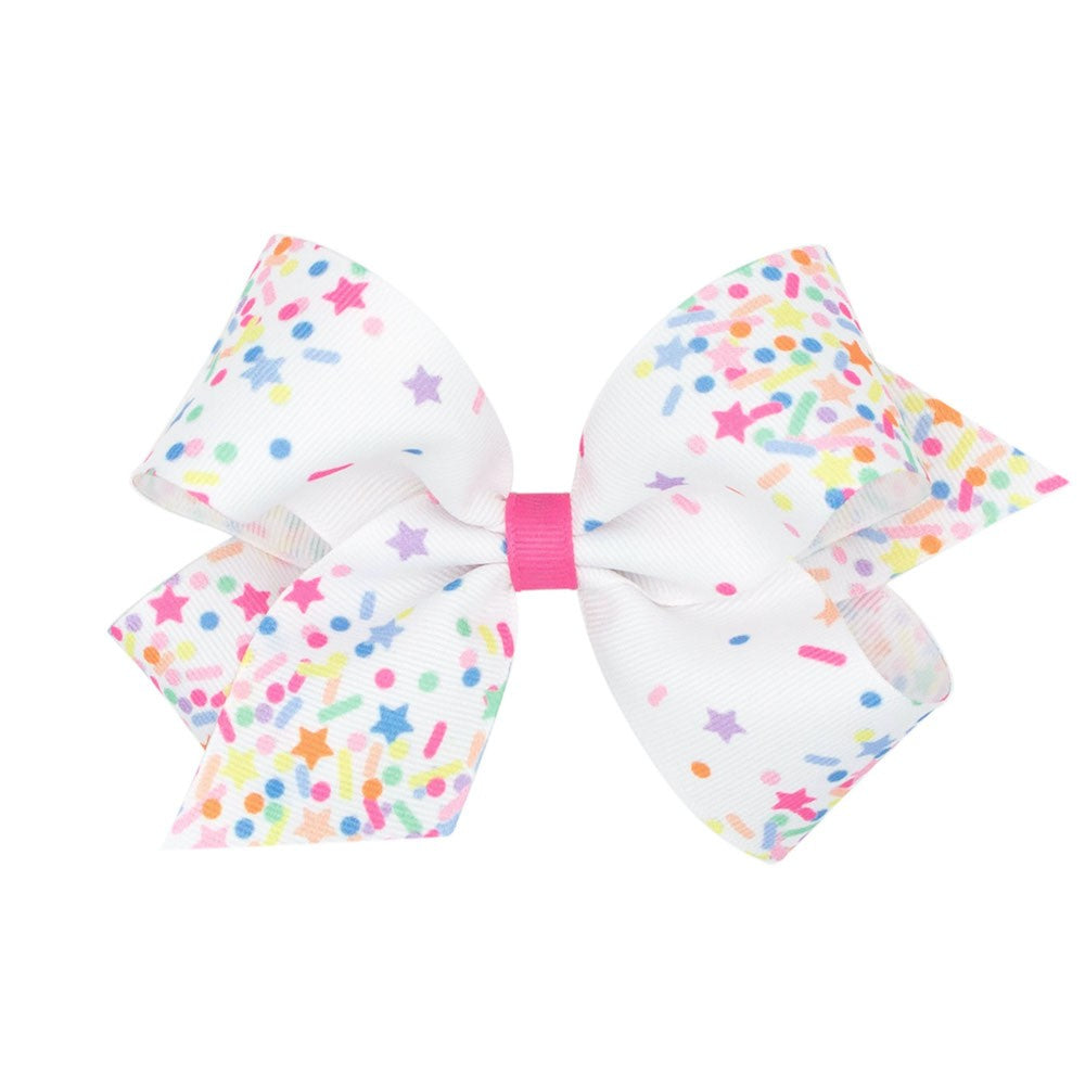 MED PASTEL & BDG PRNT GG BOW CNF