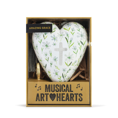 Musical Amazing Grace Faith Art Heart