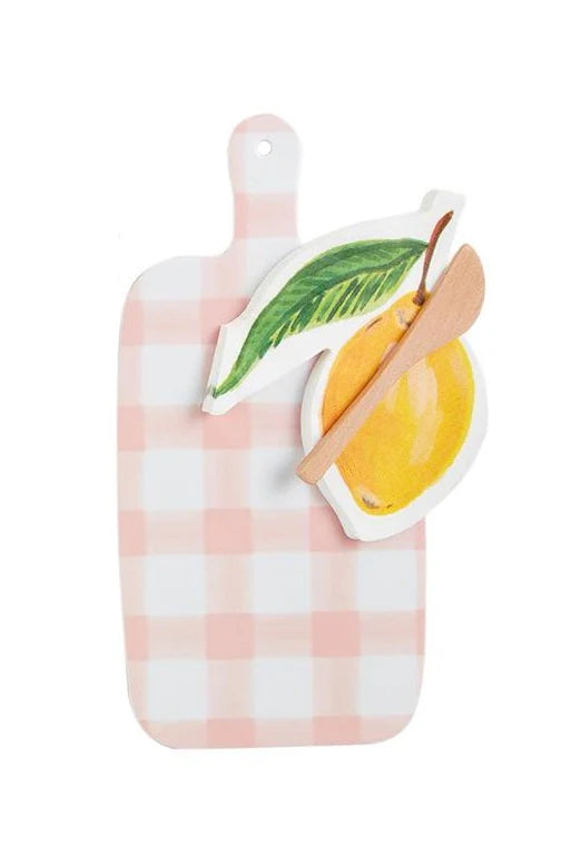 Spring Melamine Board and Napkin Set